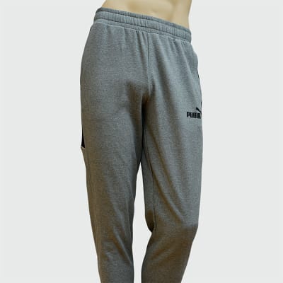 BUZO  CON APLICACIÓN PUMA CON CINTURA ELASTICA  COLOR ENTERO /FRANJAS  - PUMA