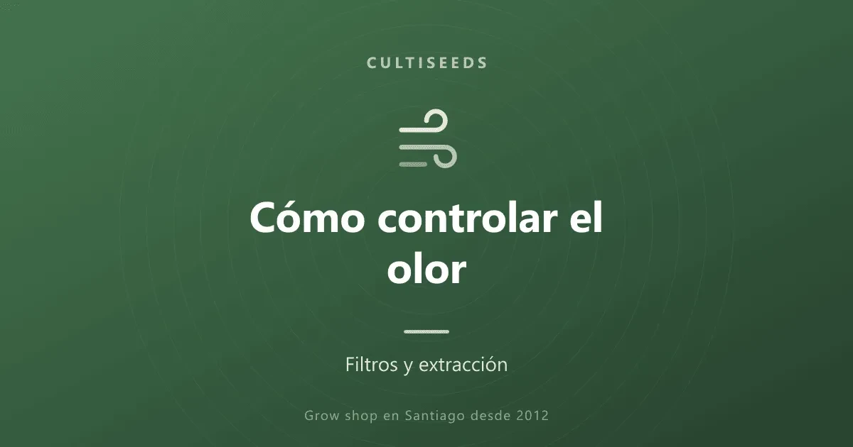 Cómo controlar el olor en un cultivo indoor