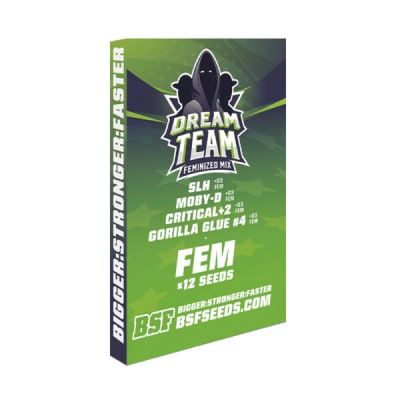 BSF Dream Team Feminized Mix X12 BSF Dream Team Feminized Mix X12