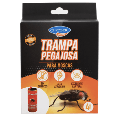 TRAMPA PEGAJOSA PARA MOSCAS