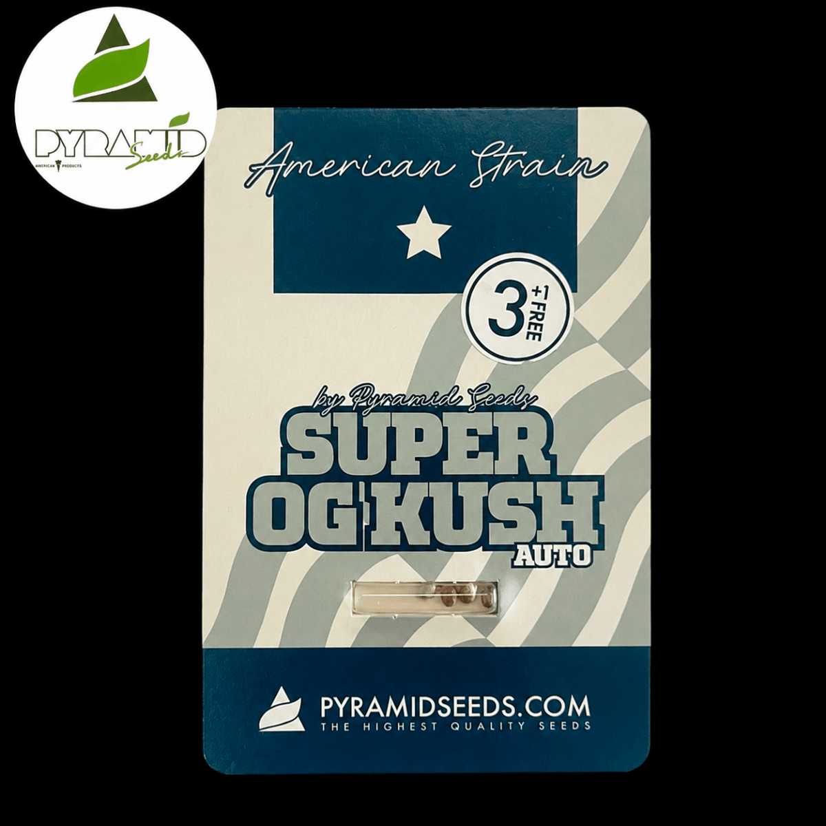 PYRAMID SEEDS AUTO SUPER OG KUSH 3+1 Unid1