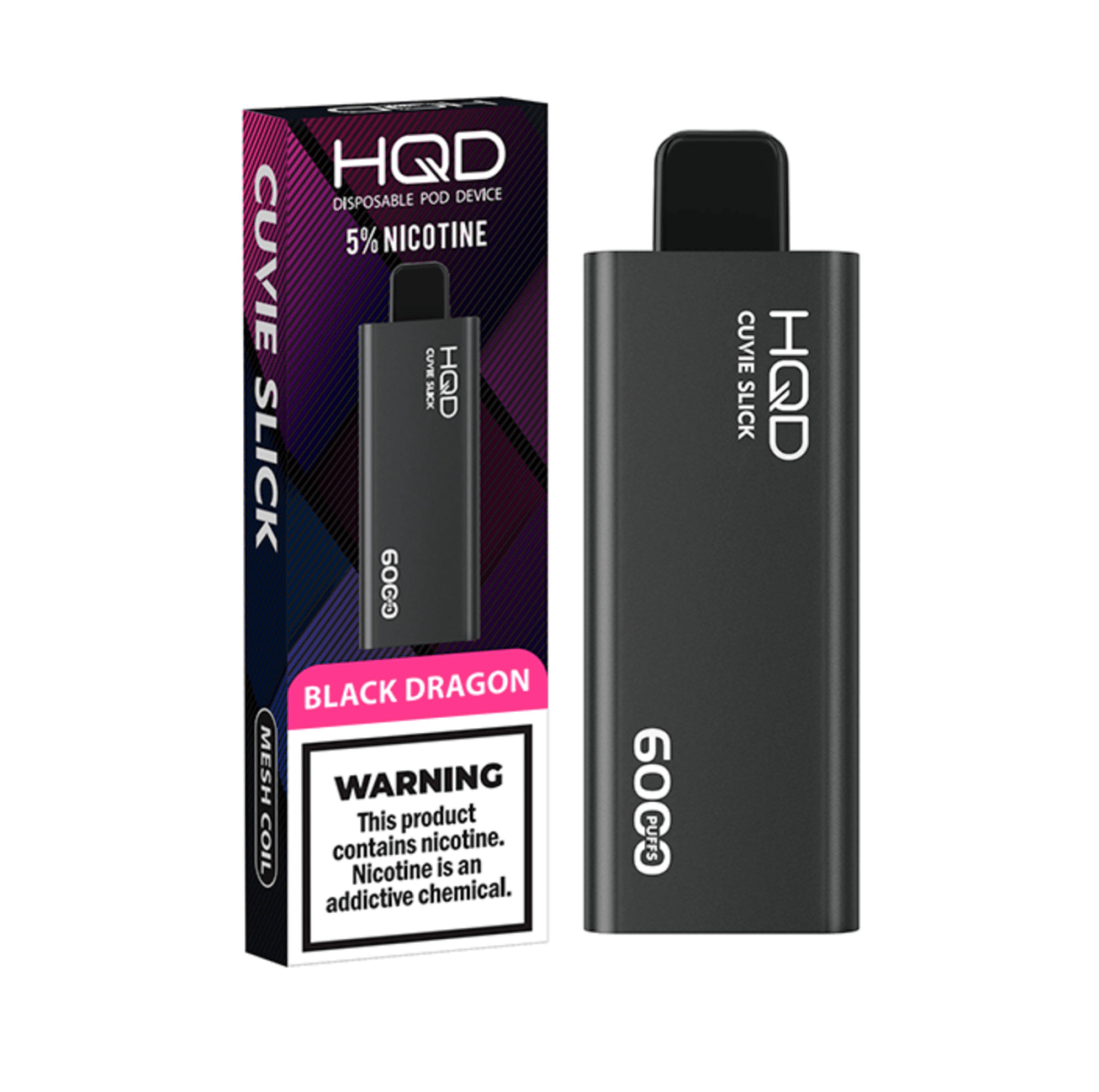 VAPER HQD GLAZE PRO 18000 PUFFS BLACK DRAGON1