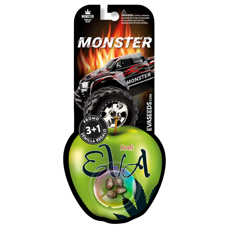 EVA SEEDS MONSTER FEM 3+1 UNID1