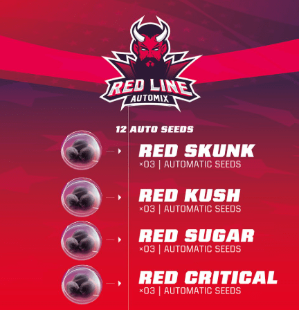 BSF Red Line Automix X121