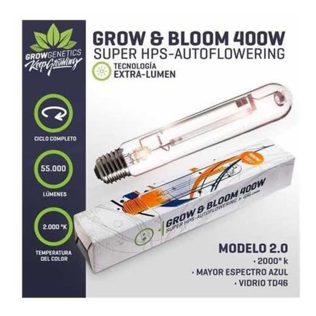 GROW GENETICS AMPOLLETA GROW AND BLOOM 400 W1