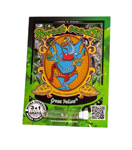 SWEET SEEDS FEM GREEN POISON 3+1 UN1