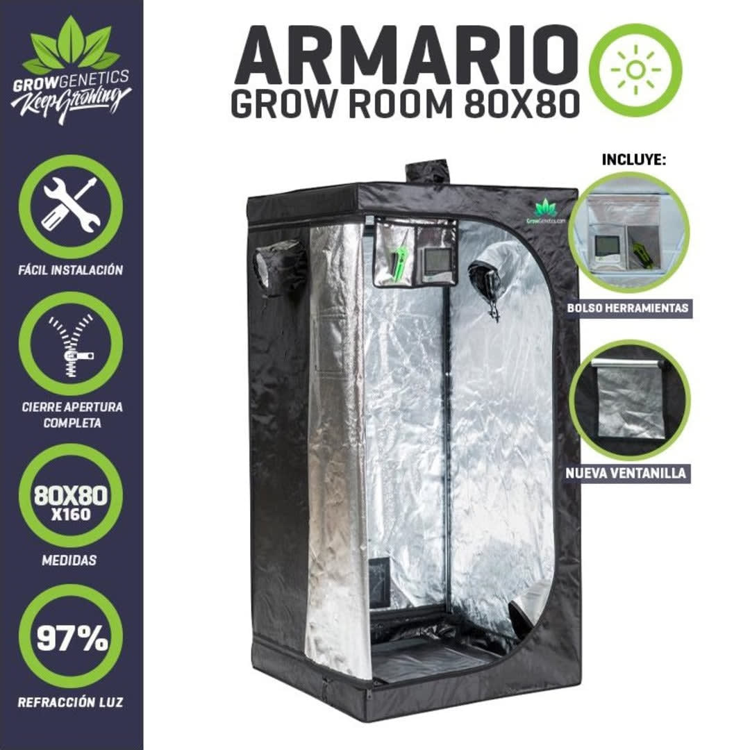 GROW GENETICS ARMARIO GROW ROOM 80X80X1601