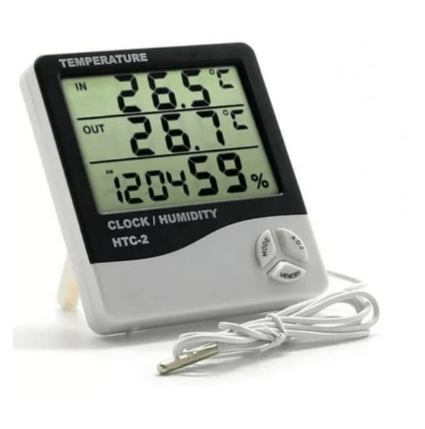 TERMOHIGROMETRO HTC-2 SONDA + PILAS VANGUARD1