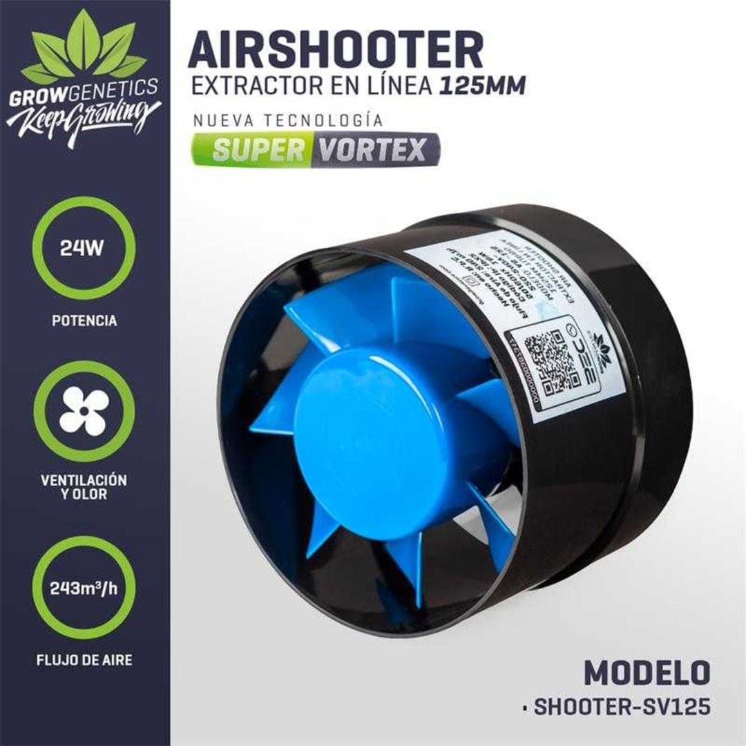 GROW GENETICS EXTRACTOR EN LINEA 125 MM1