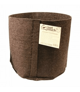 MACETA ROOT POUCH 3,8L 15X19CM CARBON1