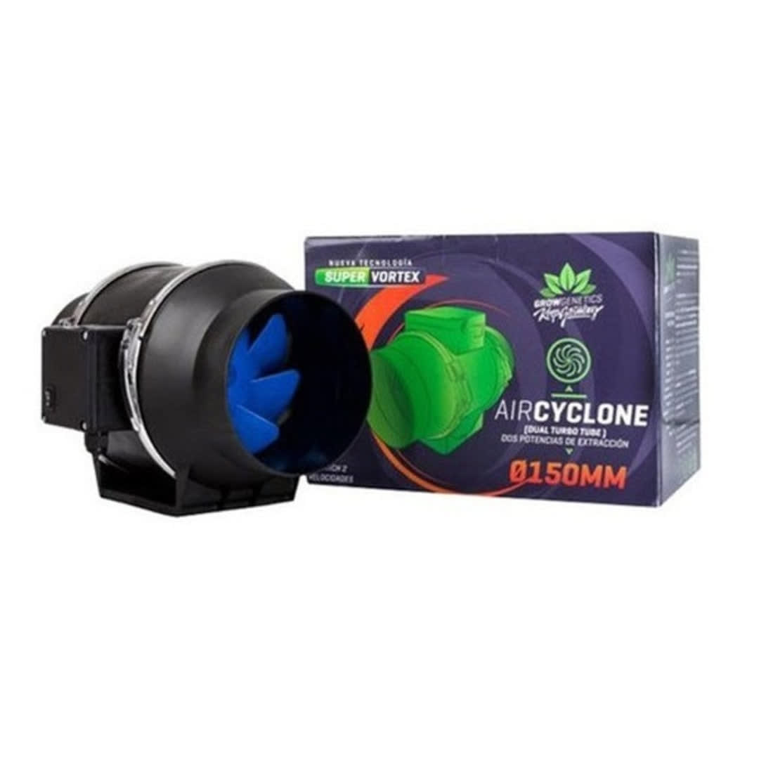 GROW GENETICS AIRCYCLONE EXTRACTOR DUAL TT 150 MM1