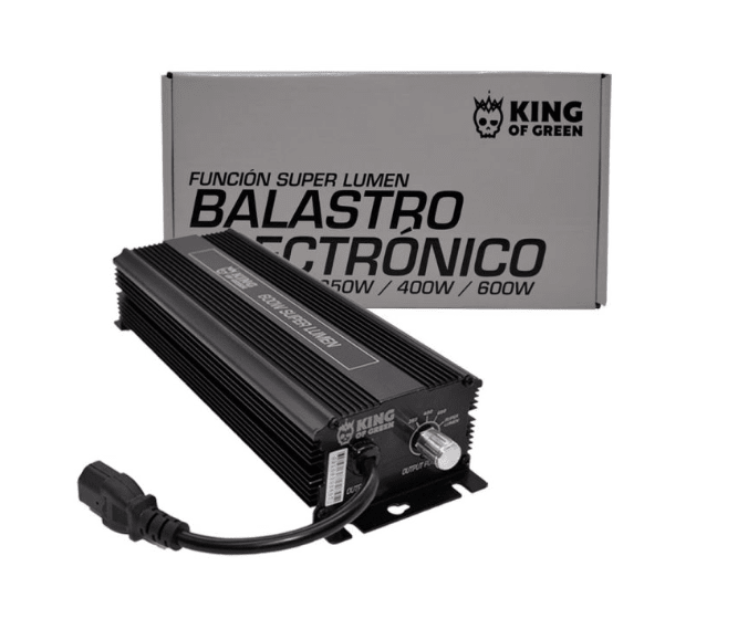 KING OF GREEN BALASTRO ELECTRÓNICO  250-400-600W SUPERLUMEN1