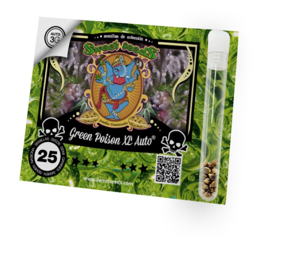SWEET SEEDS GREEN POISON XL AUTO 3+11