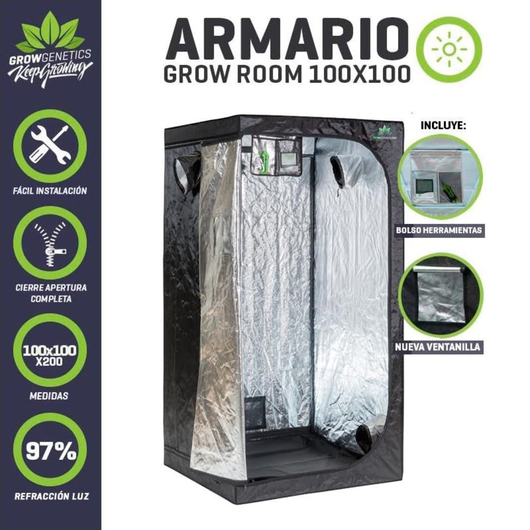 GROW GENETICS ARMARIO GROW ROOM 100X100X2001