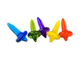 Caps Vidrio Colores 2,5 cm - QN401