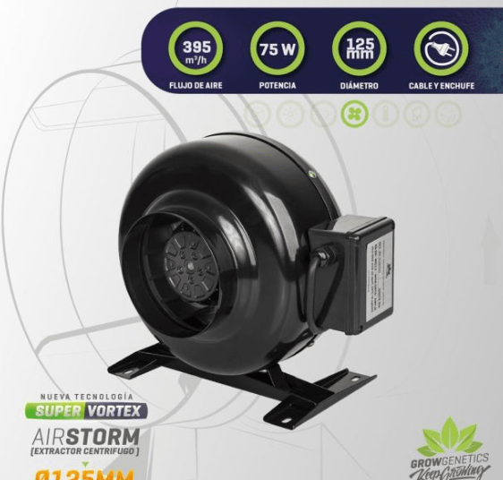 GROW GENETICS EXTRACTOR CENTRIFUGO 125MM1