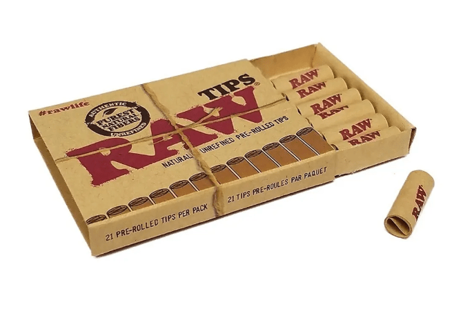 RAW BOQUILLA PRE-ROLLED 21 TIPS1