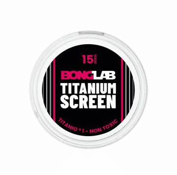 BONGLAB TITANIUM SCREEN GRADO 15MM 5 UNI1