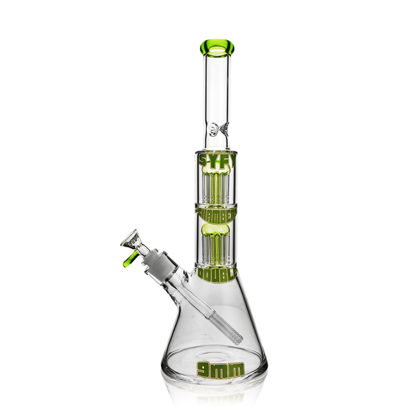 SYFY TREE PERC TO BEAKER BONG GREEN1