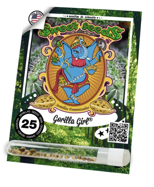 SWEET SEEDS GORILLA GIRL FEM 25 UNID1