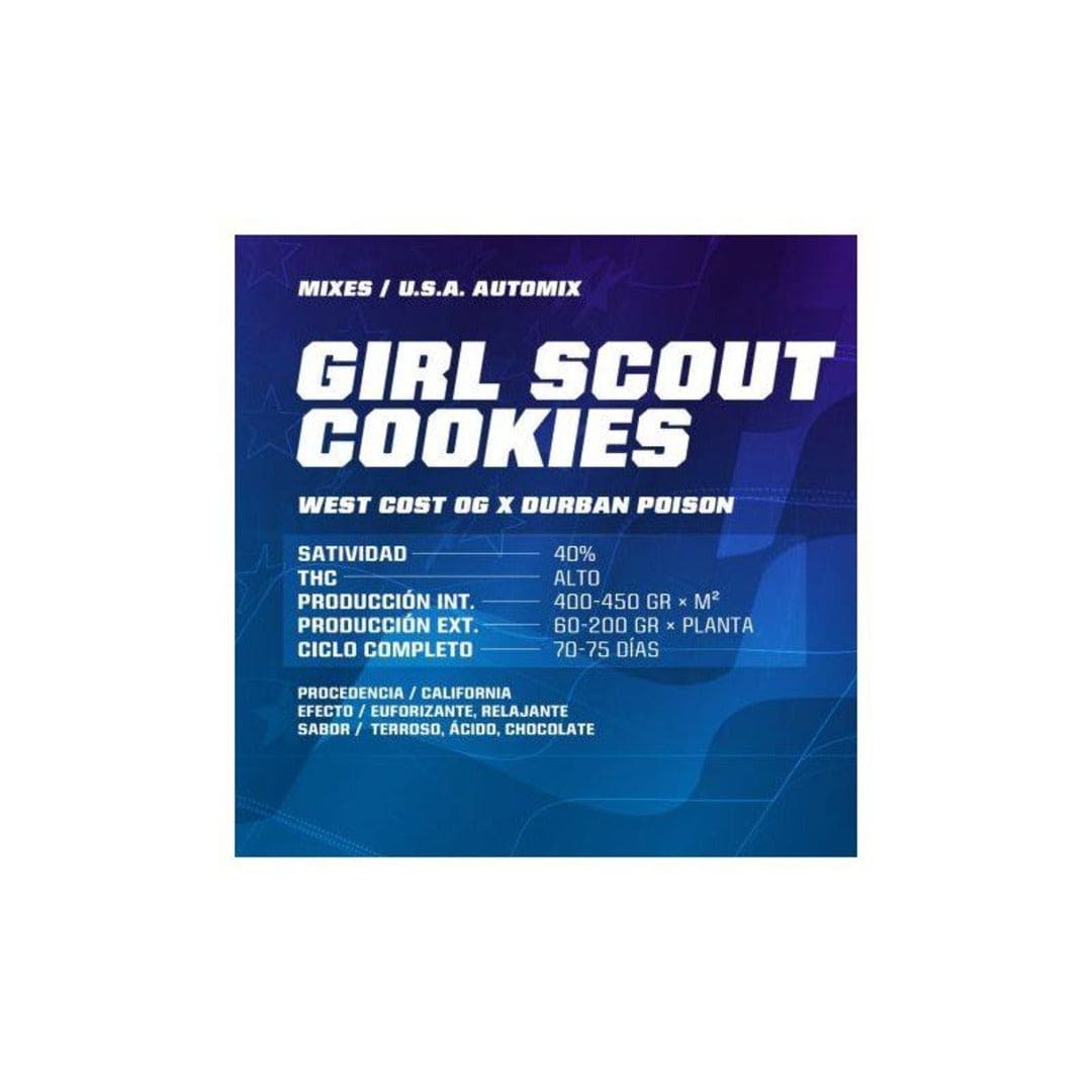 Girl Scout Cookies AUTO - Pack 50 semillas – BSF1