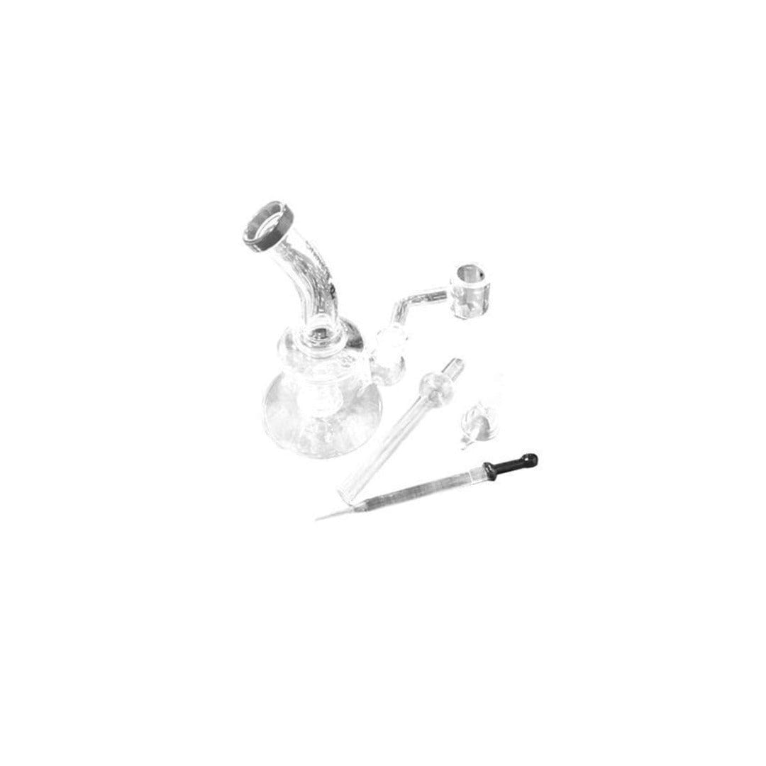 BURNING LOVING GLASS RIG 6 CON CAP Y DABBER DABBER1