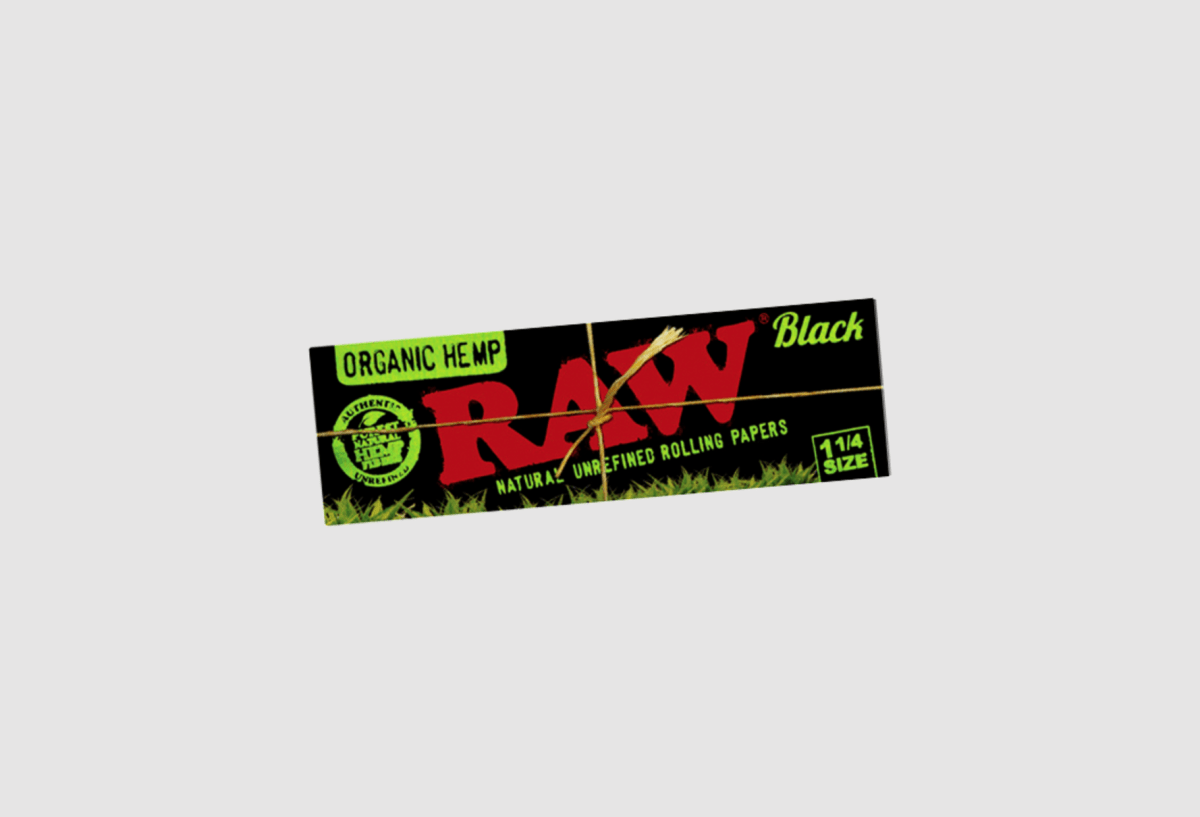 Raw Black Organic Hemp 1 1/41