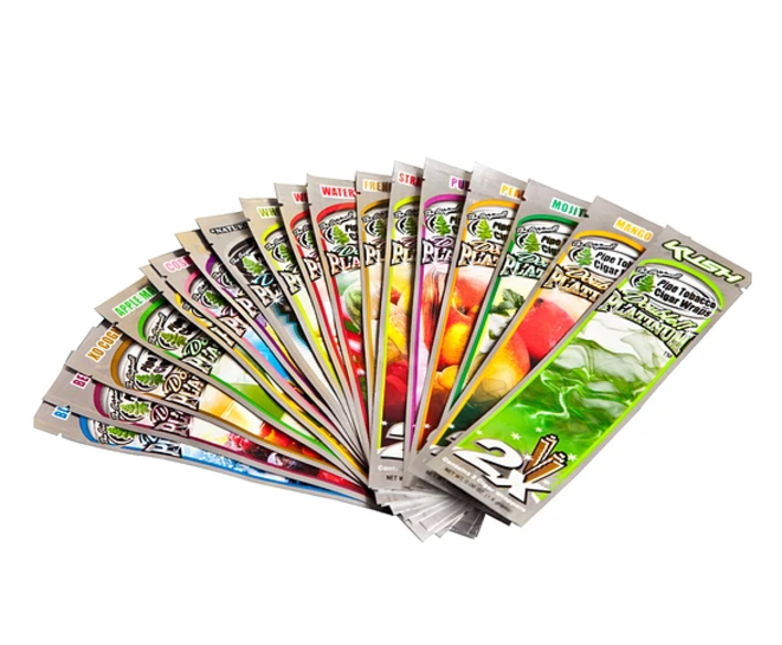 THE ORIGINAL BLUNT WRAP DOUBLE PLATINUM X21