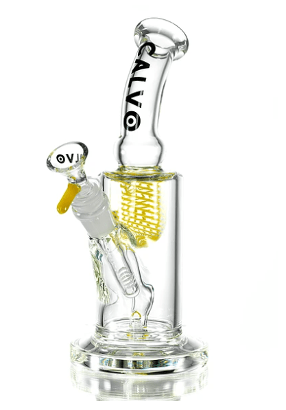INCYCLER CALVO GLASS BONG AMARILLO1