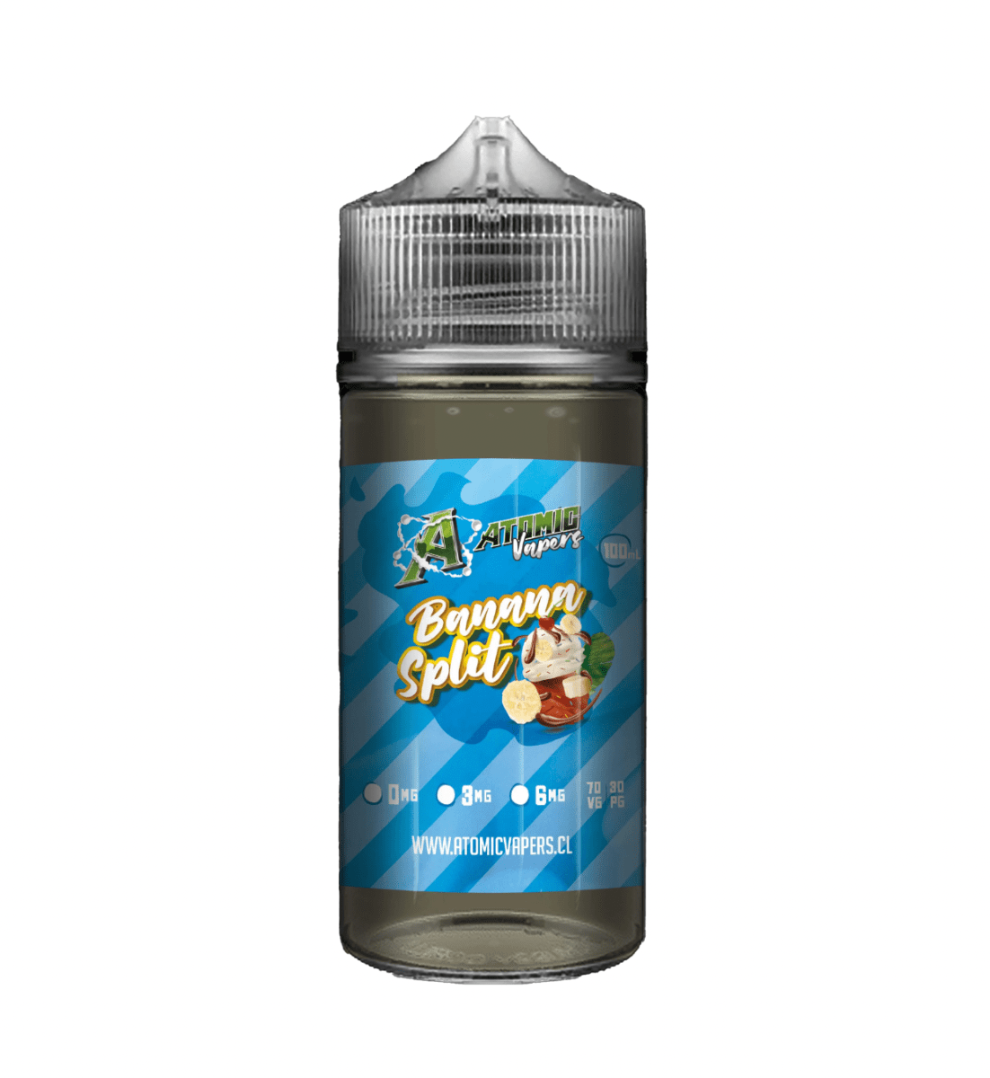 E-LIQUID ATOMIC BANANA SPLIT 100ML1