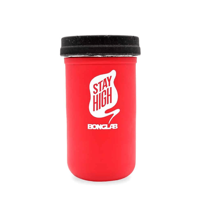 BONGLAB RE: STASH JAR ROJO 12OZ1