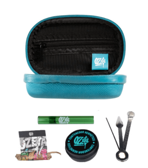 OZETA ESTUCHE ANTI OLOR PEQUEÑO (CELESTE - CYAN)1