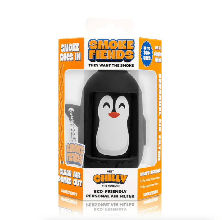 FILTRO DE AIRE PERSONAL ECO PENGUIN SMOKE FIENDS1
