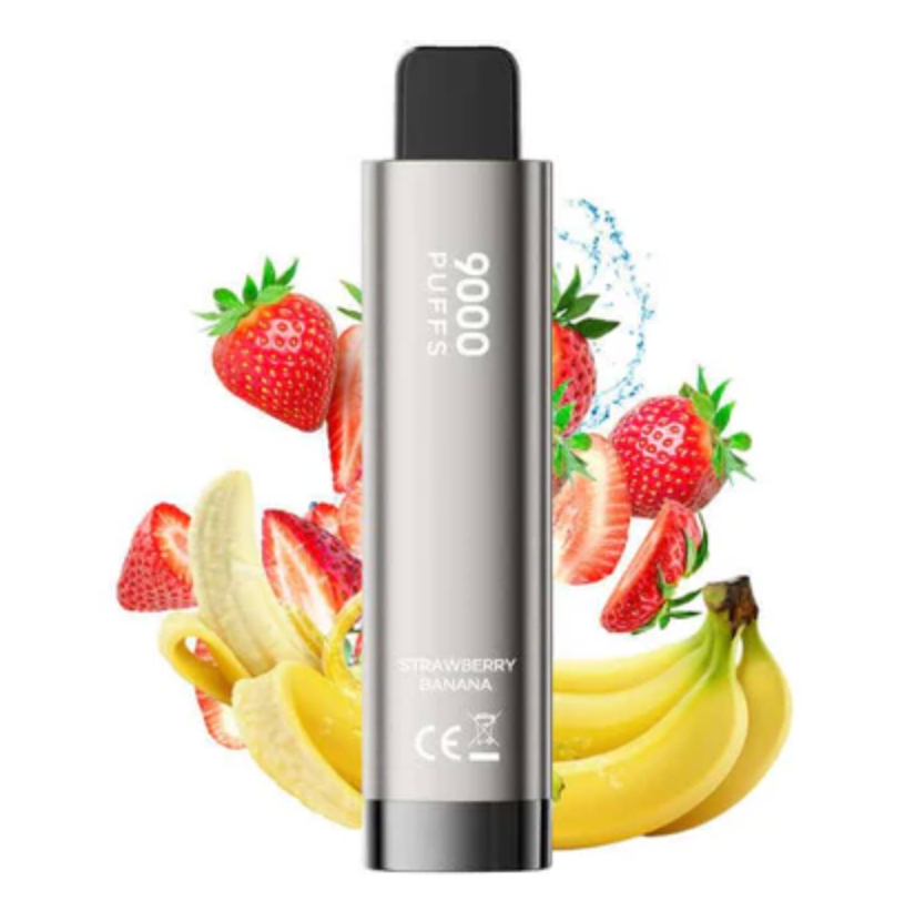 VAPER HQD CUVIE PLUS 2.0 9000 PUFFS STRAWBERRY ICE1