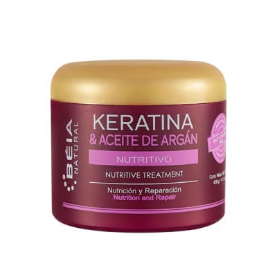 Tratamiento Capilar de Keratina y Aceite de Argán (Libre de Sal) - 350 Ml1