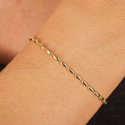 PULSERA  PIEZAS OVALADAS1