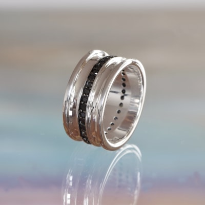 ANILLO ARGOLLA SIN FIN NEGRO2