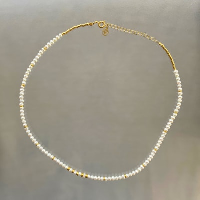COLLAR ENCHAPADO PERLITAS ARROZ1