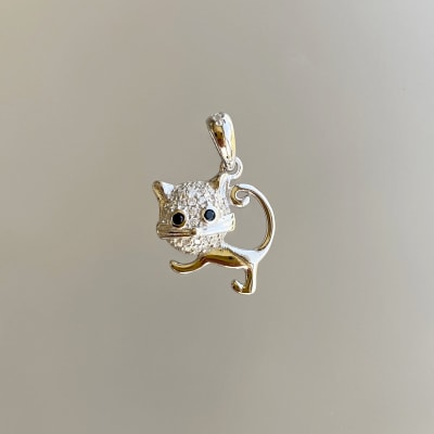 COLGANTE GATITO OJOS NEGROS1