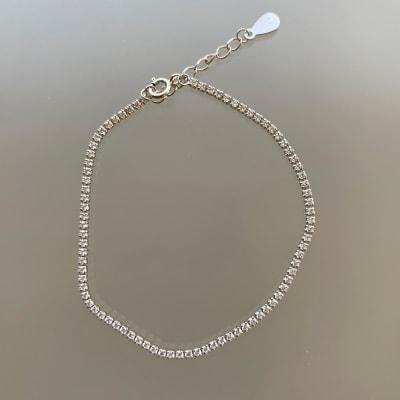 PULSERA  CIRCONES BLANCOS2
