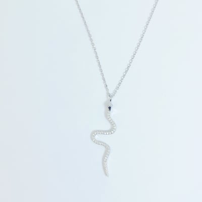 COLLAR SERPIENTE DE PLATA1