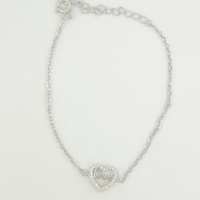 PULSERA  LOVE EN CORAZÓN1
