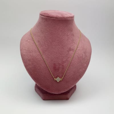 CHOKER TRÉBOL CIRCONES1