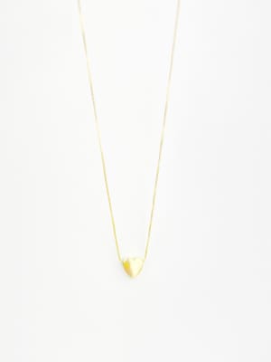 COLLAR CORAZÓN LISO CADENA BOX1