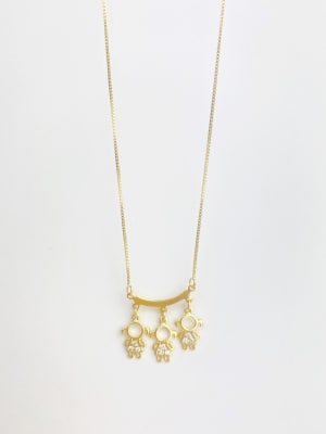 COLLAR  PLACA 3 NIÑAS1