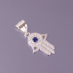 COLGANTE MANO FÁTIMA CALADO Y CIRCÓN