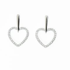 AROS CORAZÓN CON CIRCONES