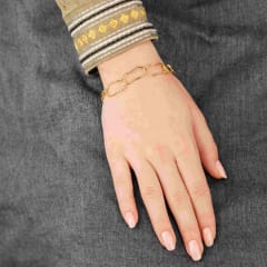 PULSERA ÓVALOS IRREGULARES