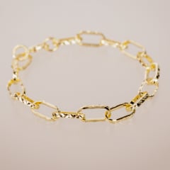 PULSERA  ESLABÓN TEXTURADO