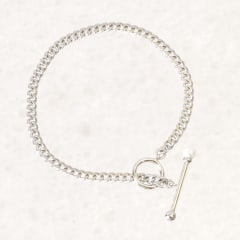 PULSERA CADENA ENVEJECIDA